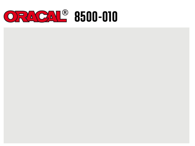 VINILO ORACAL 8500SG-010 ROLLO 1,26X50