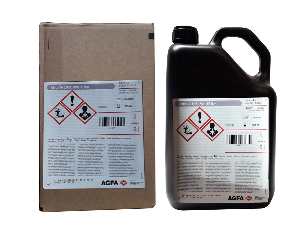 TINTA ANUVIA 1051 BLANCO 4,5 L. 4PFBW (TAURO)