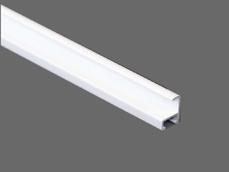 PERFIL ENMARCADO ESTANDAR 10MM BLANCO BRILLO 3 M (paq. 10 ud.)